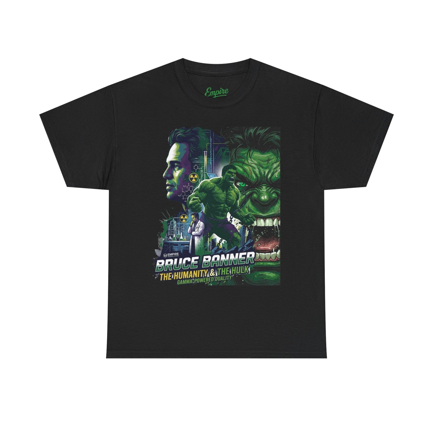 Hulk Comic Movie Poster T-Shirt – 'Bruce Banner' Graphic Tee
