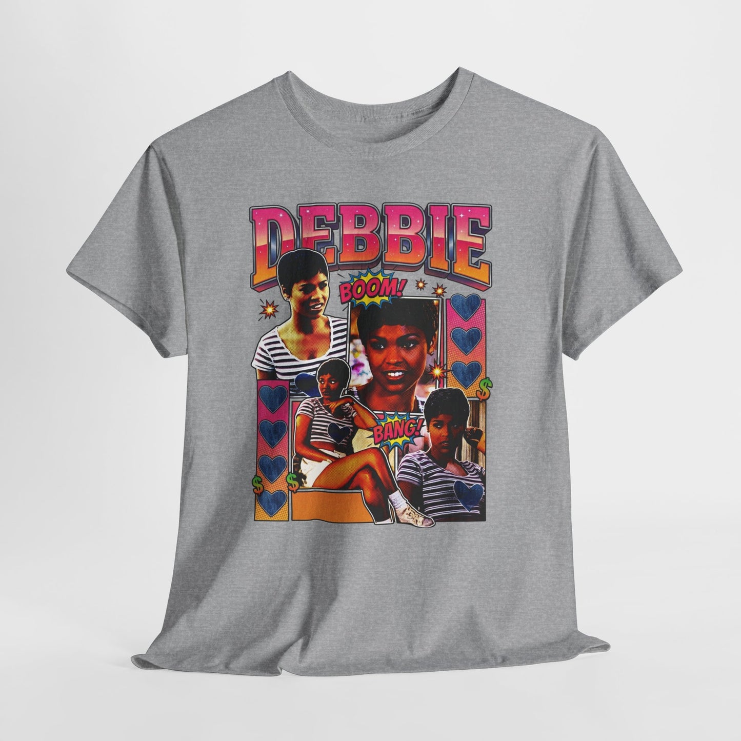 Debbie Retro Collage Tee — 90s Vintage Photo Graphic T-Shirt