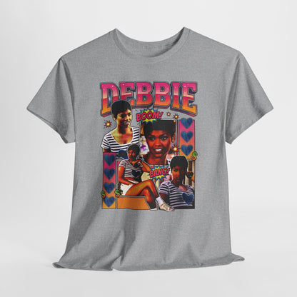 Debbie Retro Collage Tee — 90s Vintage Photo Graphic T-Shirt