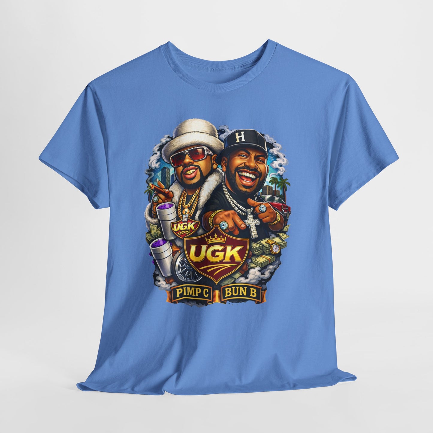 UGK Pimp & Bun B Graphic T-Shirt — Retro Hip Hop Tribute Tee