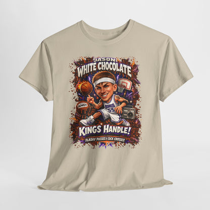 White Chocolate Kings Handle Basketball T-Shirt