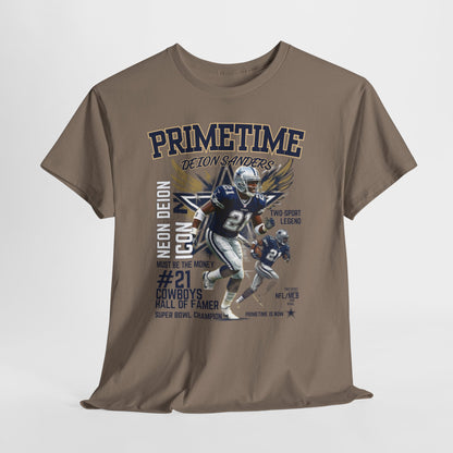 Primetime Deion Sanders Football Tee