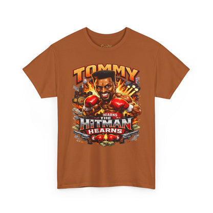 Tommy Hearns Boxing T-Shirt — Hitman Hearns Vintage Fight Graphic Tee