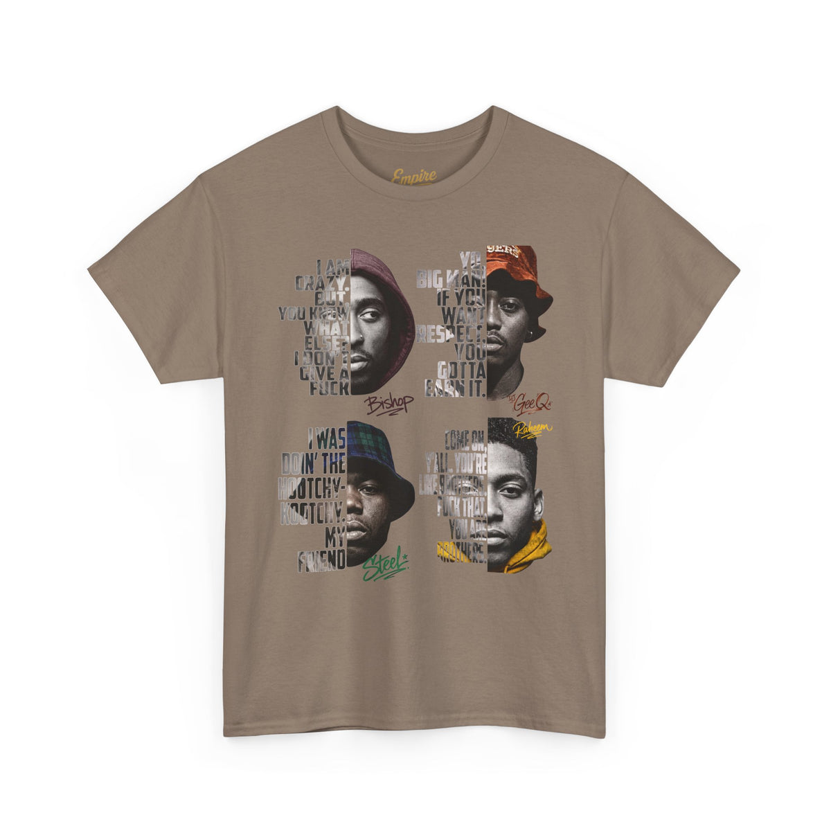 Wrecking Crew "Juice" Legends Portrait Tee — Vintage Movie Faces Graphic T-Shirt
