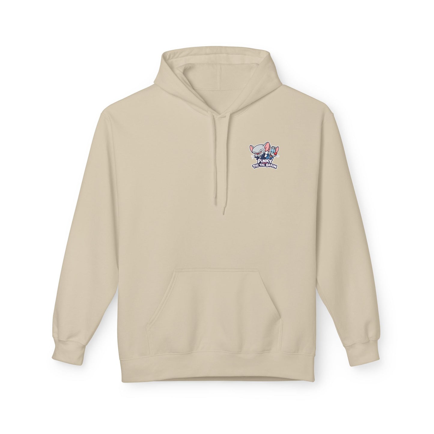 Pinky and the Brain "Time to Take Over the World" Midweight Softstyle Fleece Hoodie