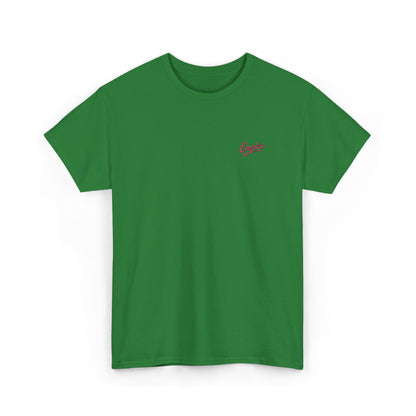 Signature Embroidered Empire Pink Chest Logo T-Shirt