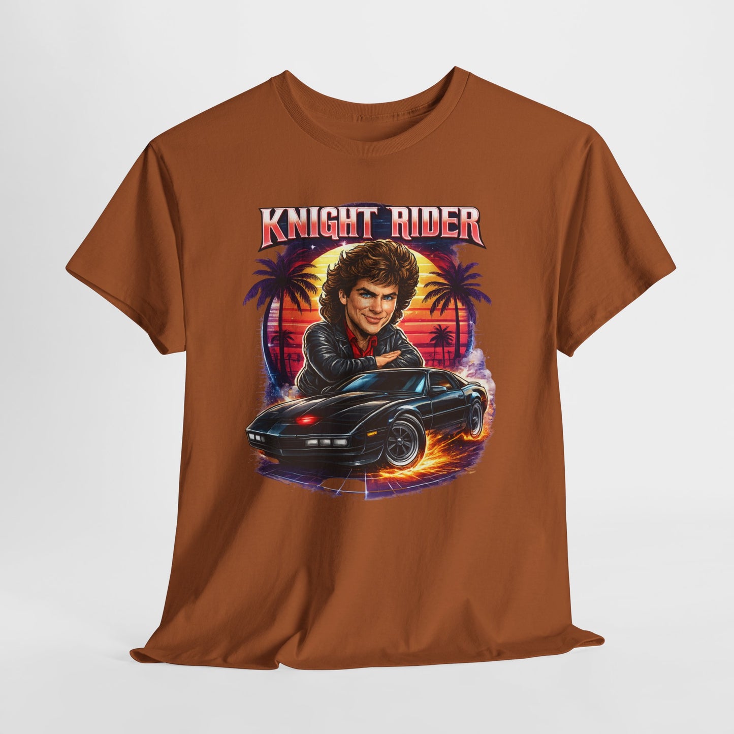 Knight Rider Vintage Tee – Retro 80s KITT Graphic T-Shirt