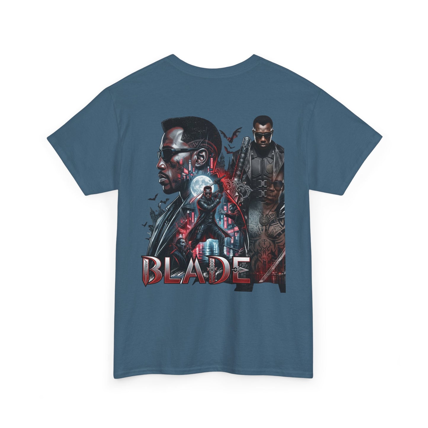 Blade Movie Graphic Tee — Retro Vampire Hunter T-Shirt