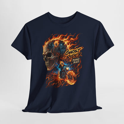 Ghost Rider Flame Skull T-Shirt