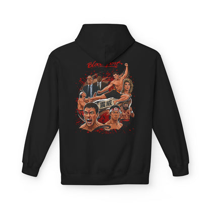 Bloodsport Vintage Collage Graphic Hoodie