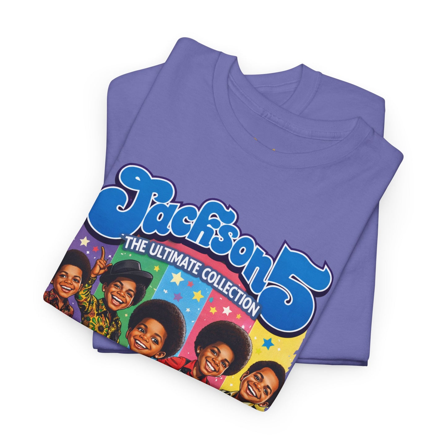 Jackson 5 Retro Graphic Tee — 'The Ultimate Collection' Vintage Band T-Shirt