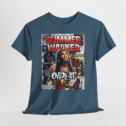 Summer Walker 'Over It' Collage Tee — R&B Artist Graphic T-Shirt
