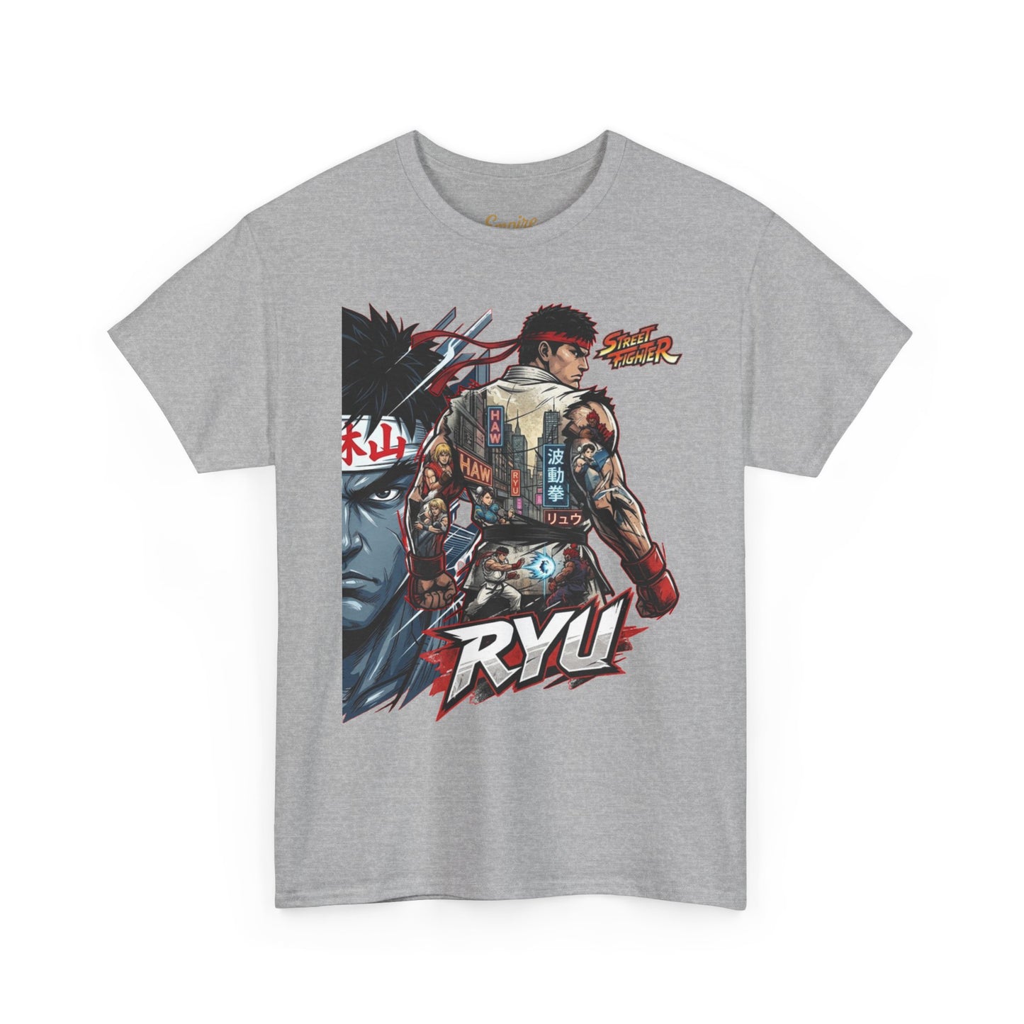 Ryu Street Fighter Graphic Tee — Vintage Fighter Art T-Shirt