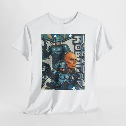 Retro 'Robocop' Tribute - Unisex Heavy Cotton Tee