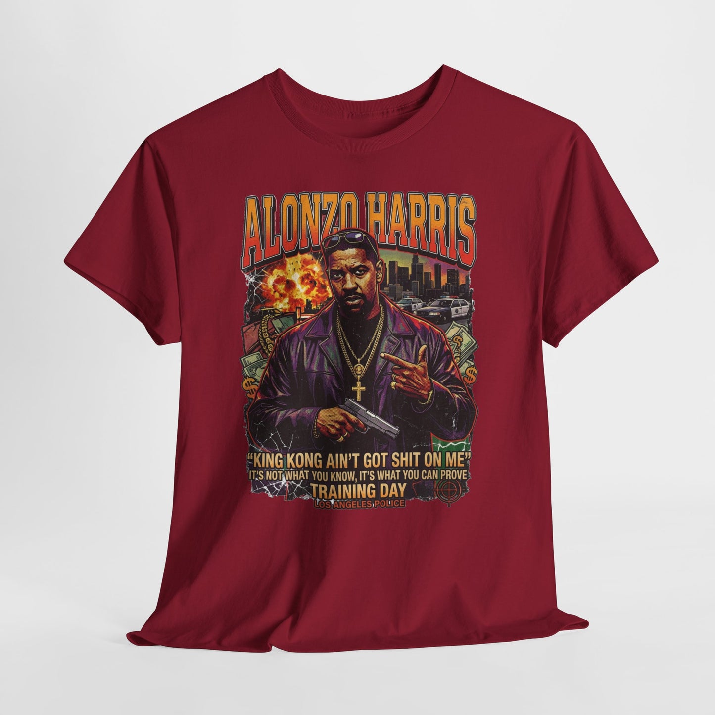 Training Day Alonzo Harris Graphic Tee — "King Kong Ain't Got Shit On Me"