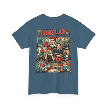 I Love Lucy Retro Collage T-Shirt