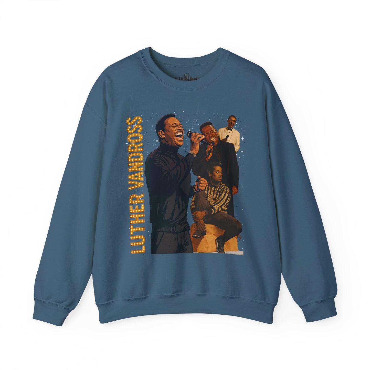 Classic Soul Singer Sweatshirt, Vintage Music Apparel, 90s Style Crewneck, Unisex Music Lovers Gift, Retro Concert Sweatshirt