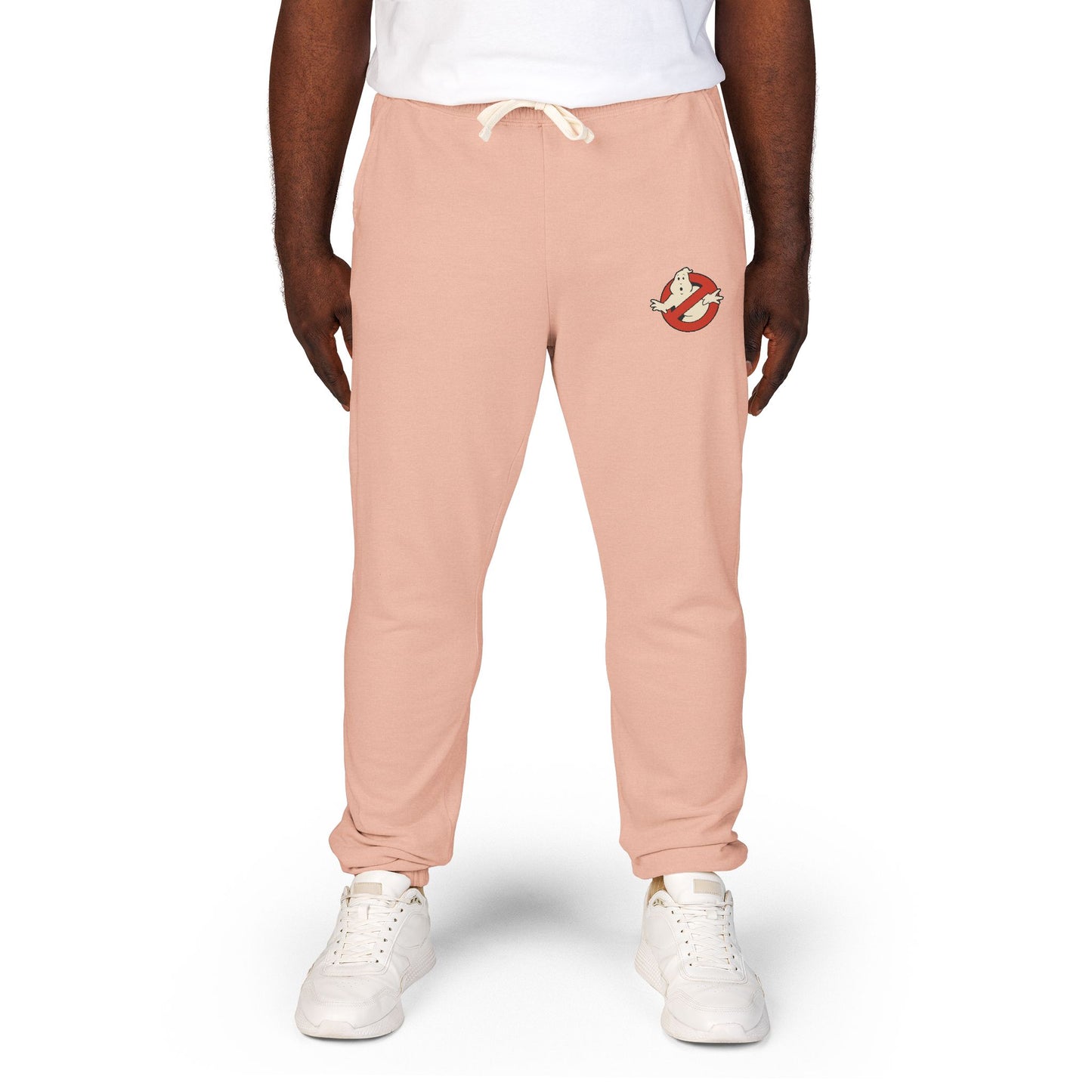 Ghostbusters Logo Sweatpants — Fleece Joggers with Ghost Emblem