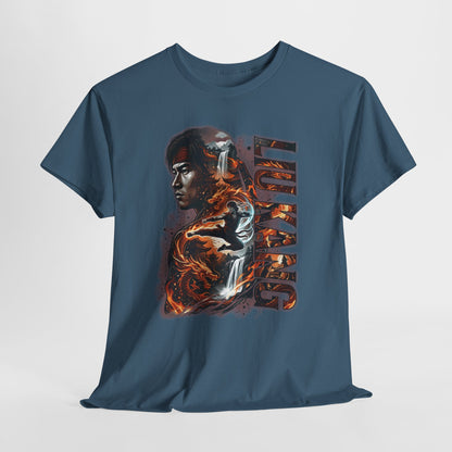 Dragon Portrait T‑Shirt — Li Xiaolong Martial Arts Tribute Tee