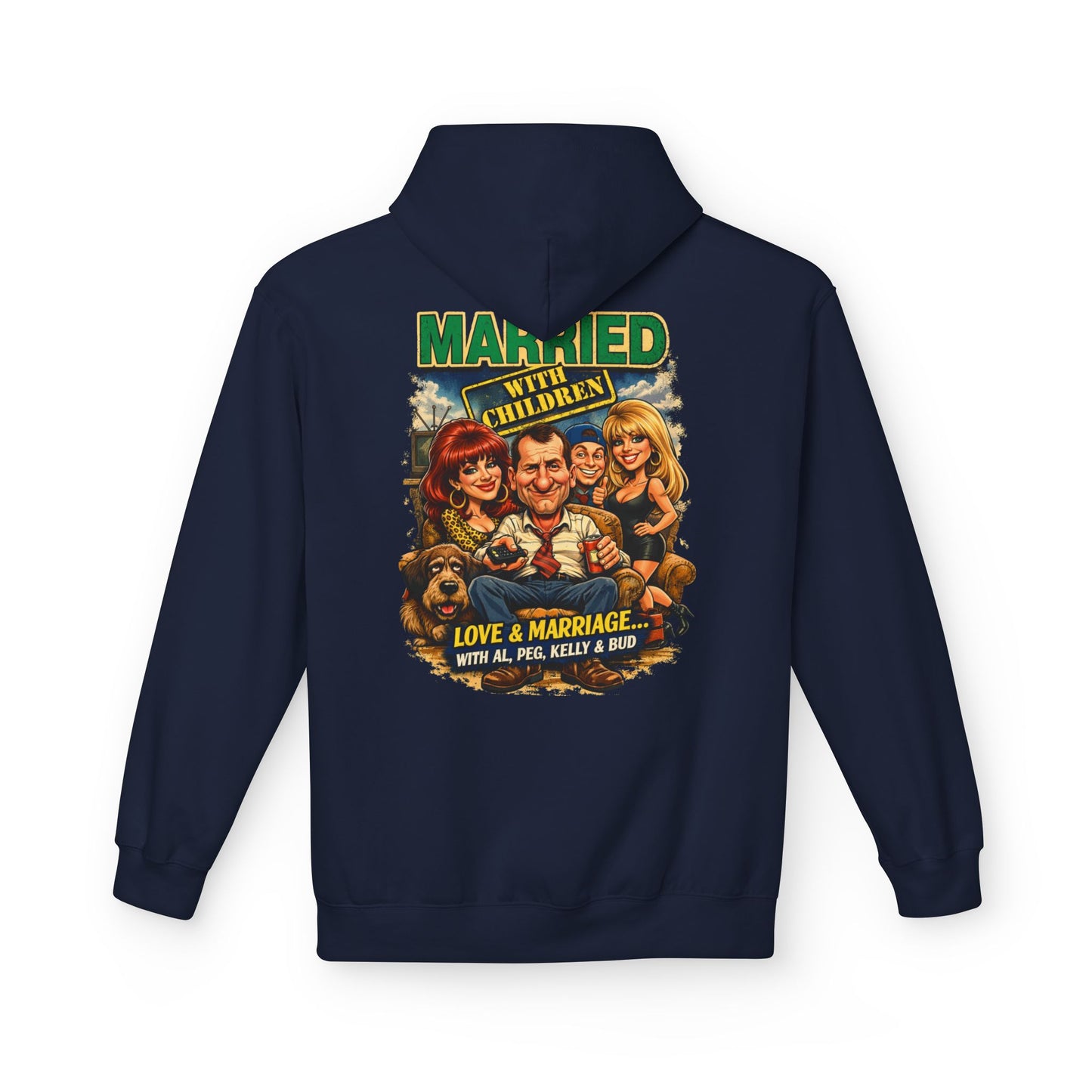 Married with Children Midweight Softstyle Fleece Hoodie