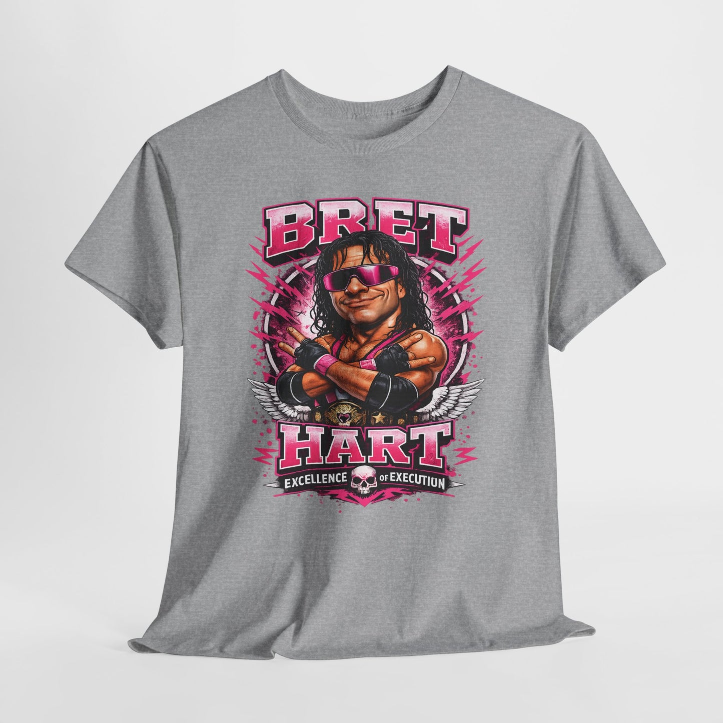 Bret Hart Tribute T-Shirt — "I Am The Best There Is" Retro Wrestling Tee