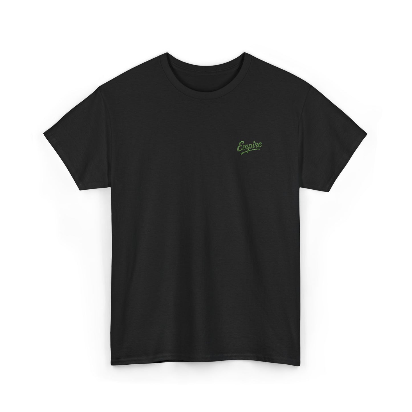 Signature Embroidered Empire Green Chest Logo T-Shirt