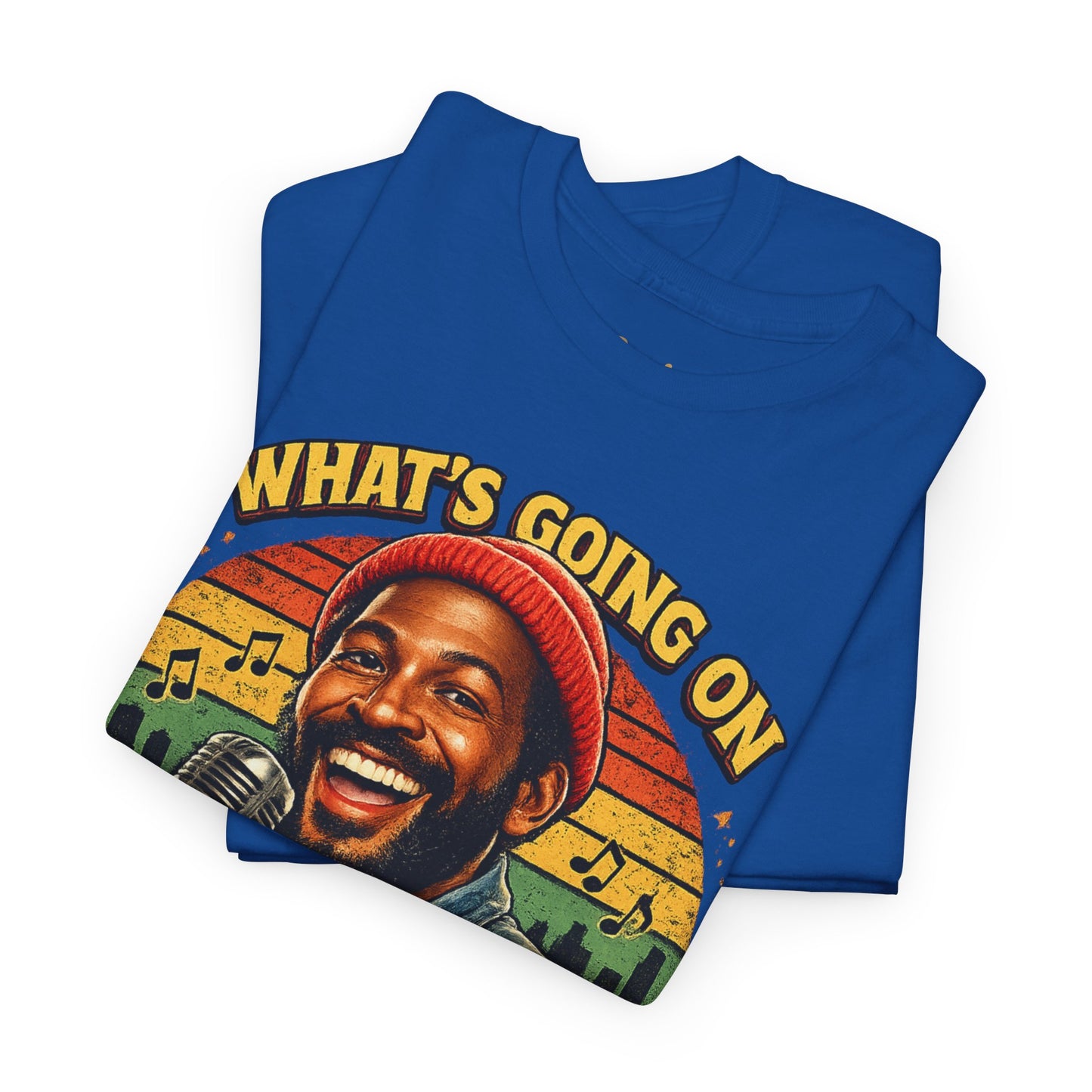 Marvin Gaye Tribute Tee, Vintage Music T-Shirt, Unisex Cotton Tee, Retro Style Shirt, Gift for Music Lovers, Perfect for Concerts