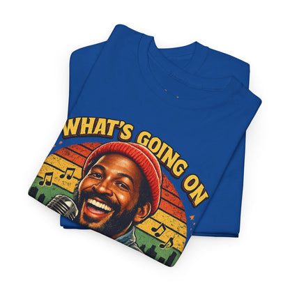 Marvin Gaye Tribute Tee, Vintage Music T-Shirt, Unisex Cotton Tee, Retro Style Shirt, Gift for Music Lovers, Perfect for Concerts