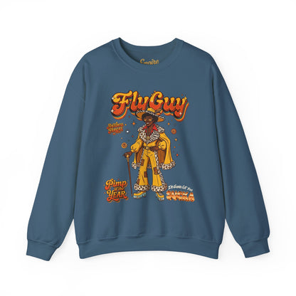 FlyGuy Pimp of the Year Graphic Crewneck Sweatshirt