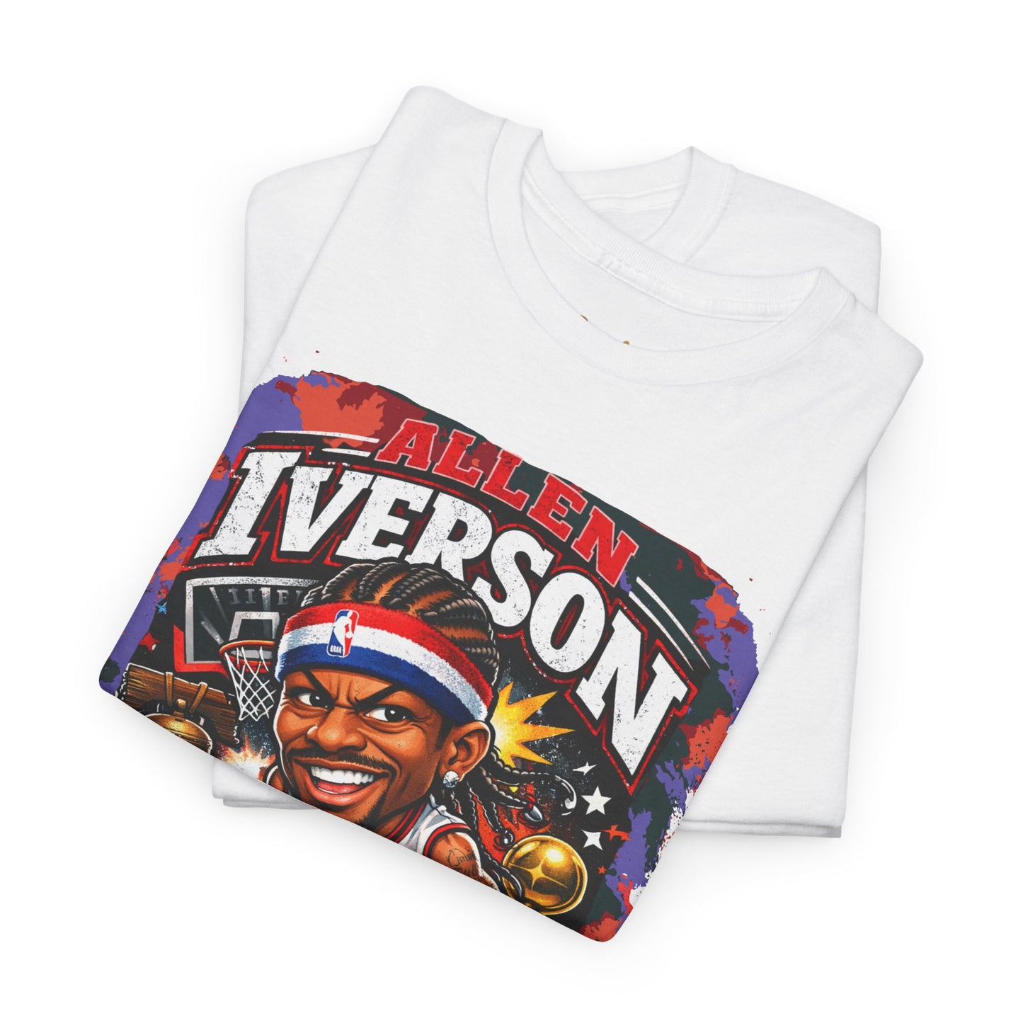 Philly Legend Basketball Tee — Iverson Retro Graphic Shirt