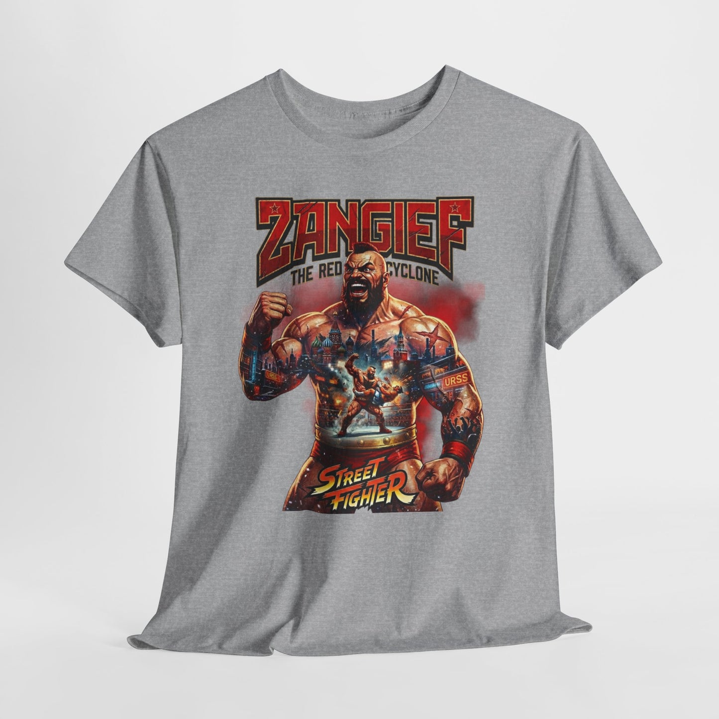 Zangief 'The Red Cyclone' Street Fighter Graphic Tee