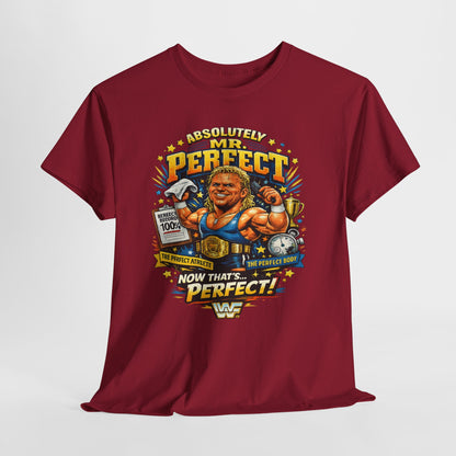 Retro Wrestling 'Mr. Perfect' Graphic Tee — Vintage WWF Wrestling Shirt