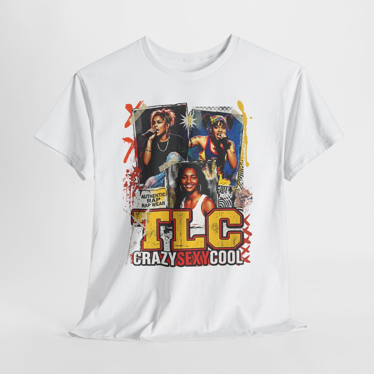 TLC 'Crazy Sexy Cool' Graphic Tee - Retro 90s R&B Band Shirt