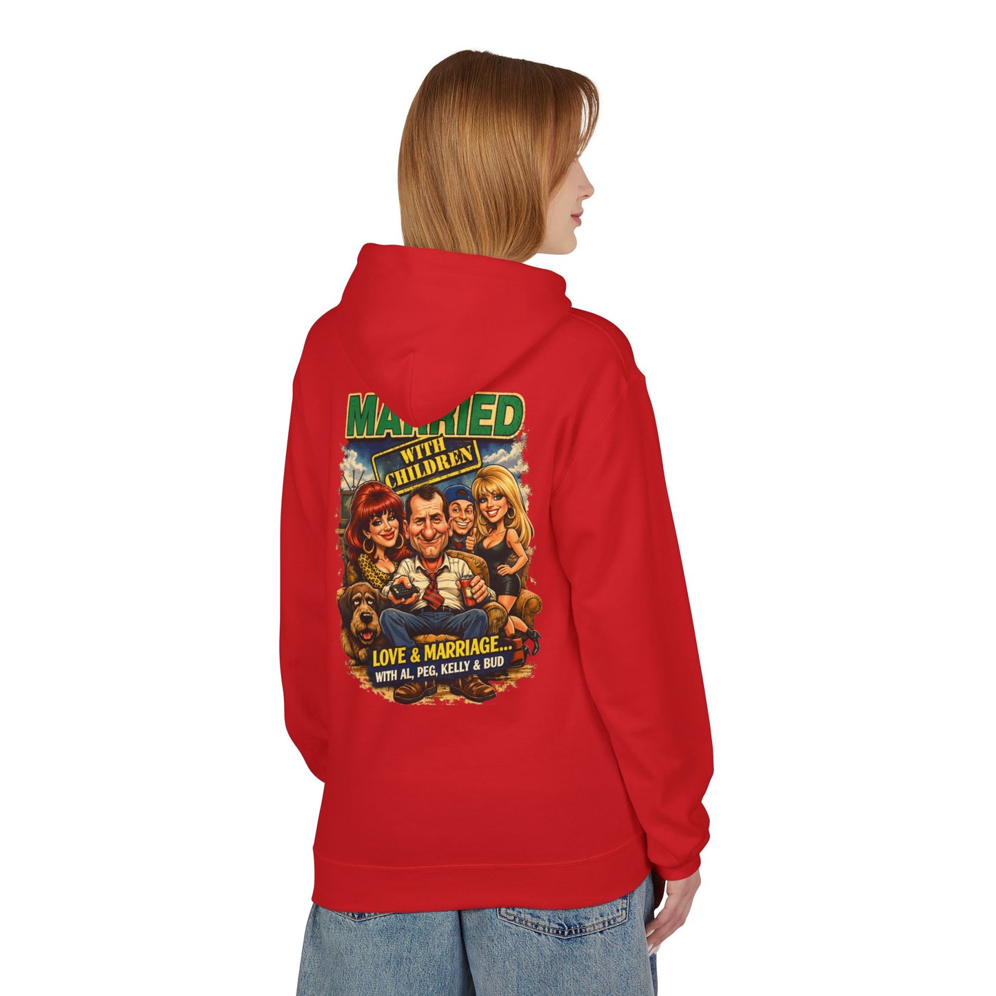 Married with Children Midweight Softstyle Fleece Hoodie