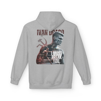 Ivan Drago 'I Must Break You' T-Shirt - Retro Rocky Boxing Graphic Hoodie