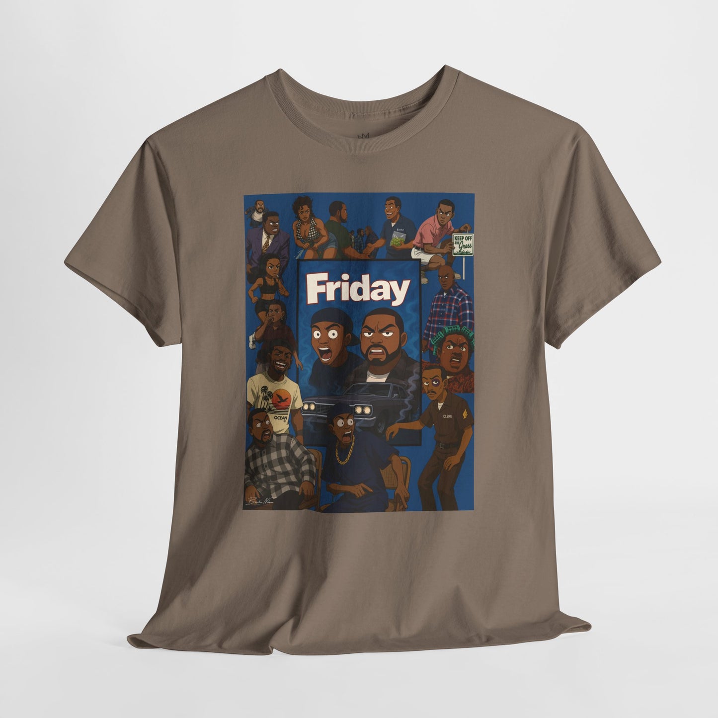 Movie 'Friday' Inspired Graphic Unisex Heavy Cotton Tee