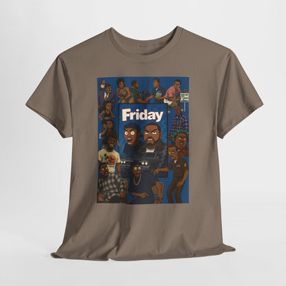 Movie 'Friday' Inspired Graphic Unisex Heavy Cotton Tee