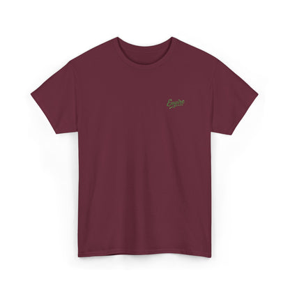 Signature Embroidered Empire Green Chest Logo T-Shirt