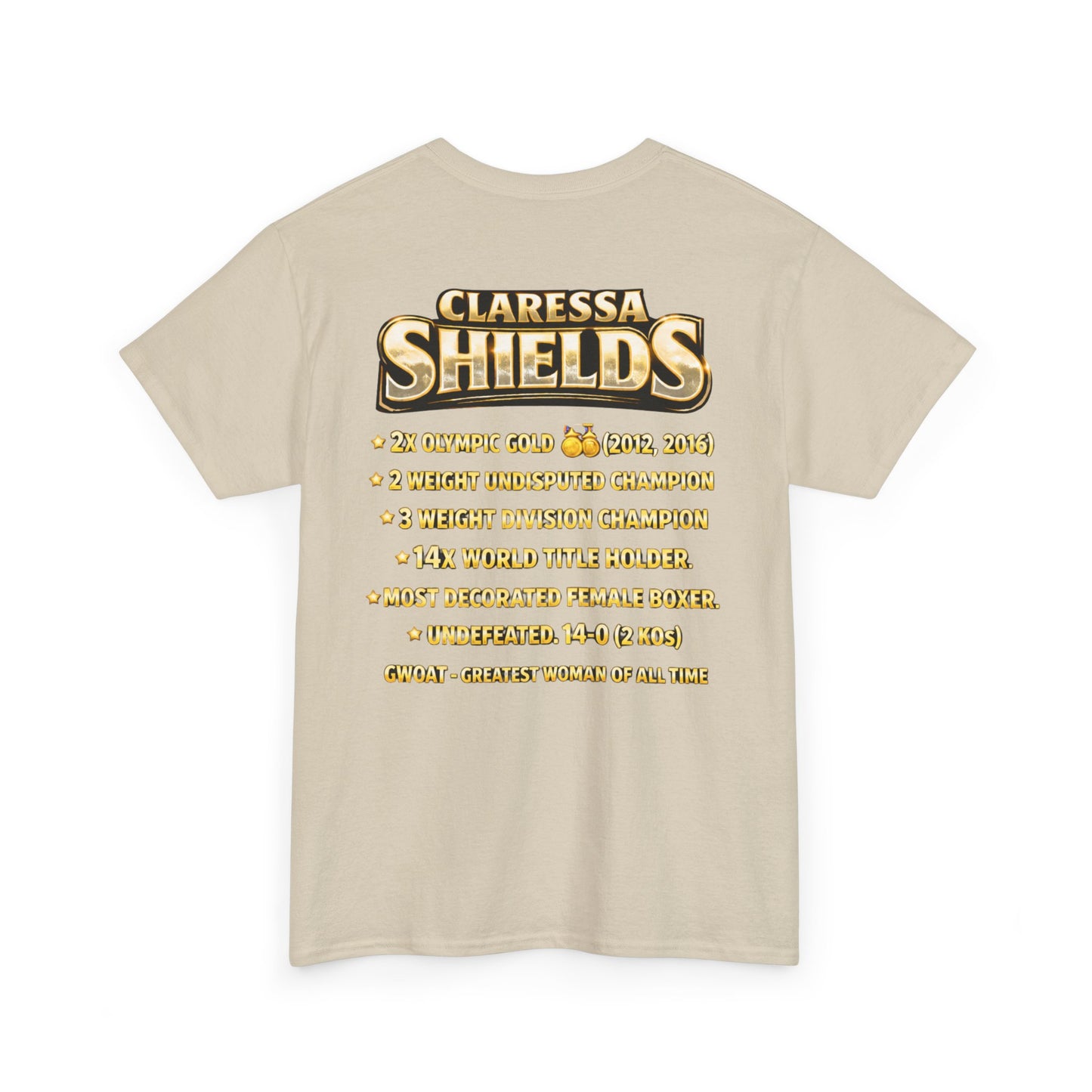 GWOAT: Claressa Shields Championship Tribute Tee