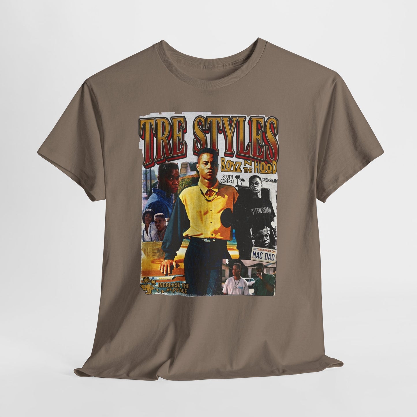 Tre Styles Graphic Tee — Vintage Collage T‑Shirt