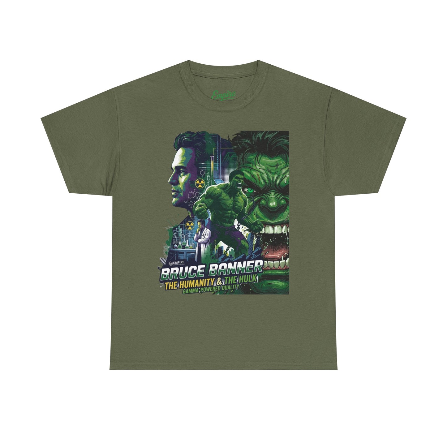Hulk Comic Movie Poster T-Shirt – 'Bruce Banner' Graphic Tee