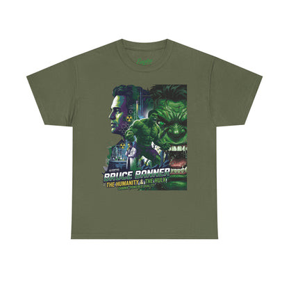 Hulk Comic Movie Poster T-Shirt – 'Bruce Banner' Graphic Tee