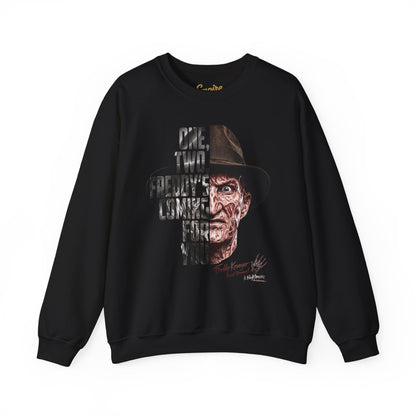 Freddy Krueger 'One, Two, Freddy's Coming For You' Crewneck Sweatshirt