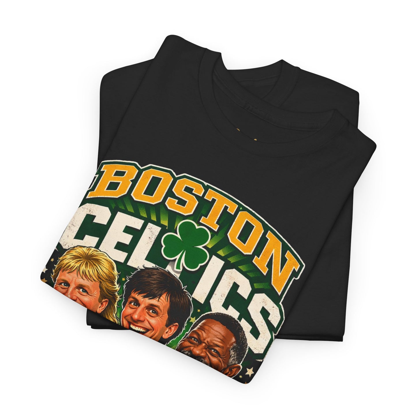 Boston Celtics "Legends of the Parquet" Tee - Retro Basketball Fan Shirt