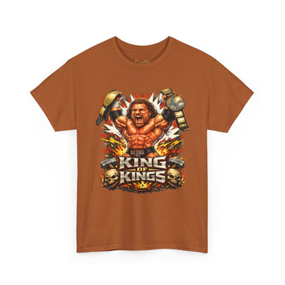 King of Kings Tee - Retro Wrestling Champion Graphic T-Shirt