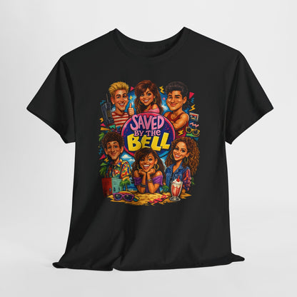 Saved by the Bell Cast Graphic Tee – Retro 90s TV Show Shirt