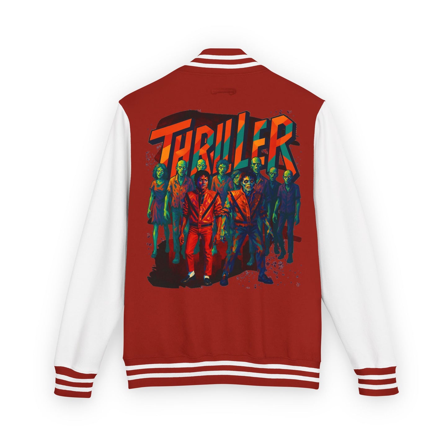 Letterman Jacket — 'Thriller' Retro Horror Dance Graphic