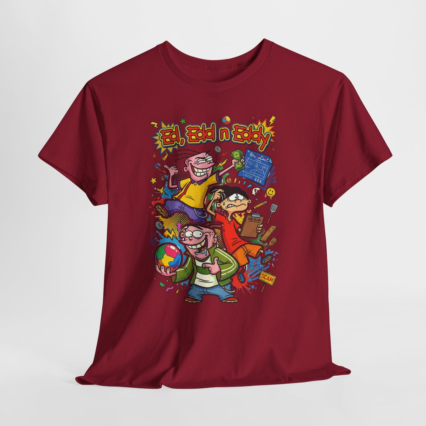 Ed, Edd & Eddy - Funny Cartoon Graphic T-shirt