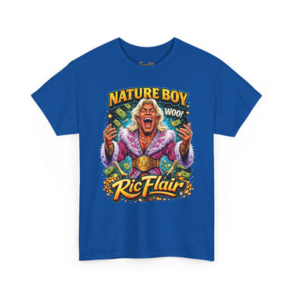 Ric Flair 'Nature Boy' Graphic Tee — Retro Wrestling Fan T-Shirt