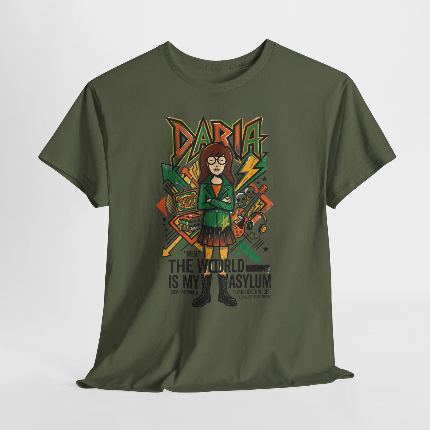 Daria "The World Is My Asylum" T-Shirt